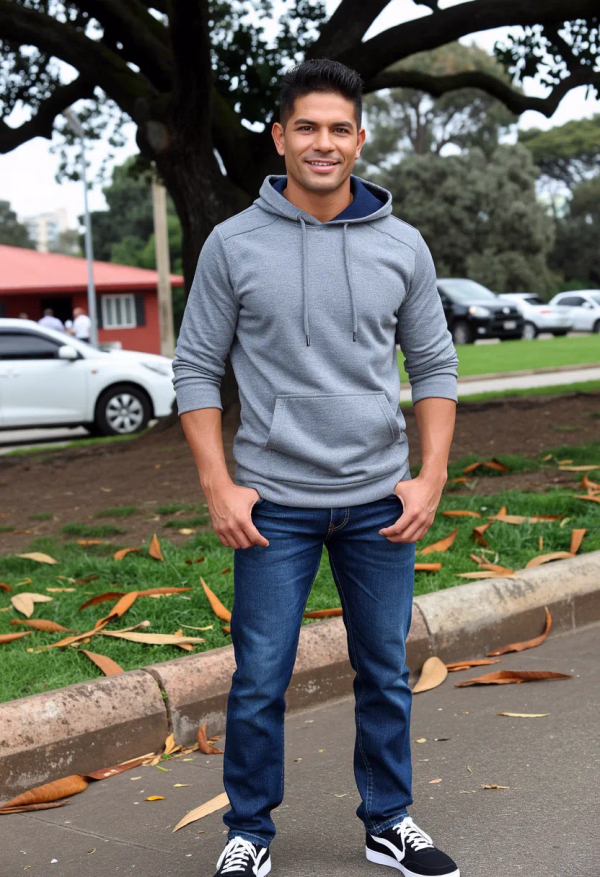 36744 public%20park wearing%20a%20%20hoodie%2C%20wearing%20%20jeans%2C%20wearing%20%20sneakers sitting side lean happy 1778220220828