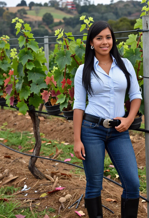 36838 vineyard wearing%20office%20%20shirt%2C%20wearing%20%20jeans%2C%20wearing%20%20boots sitting leg up happy 1778392885462